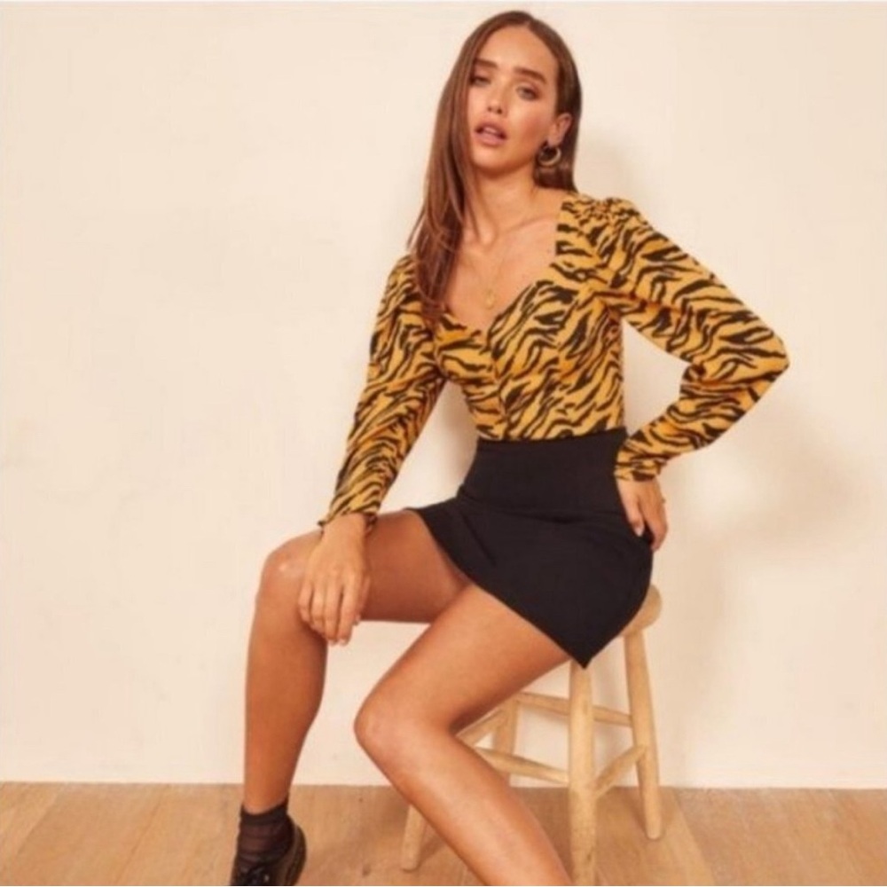 NEW Reformation Notta top in Tigress